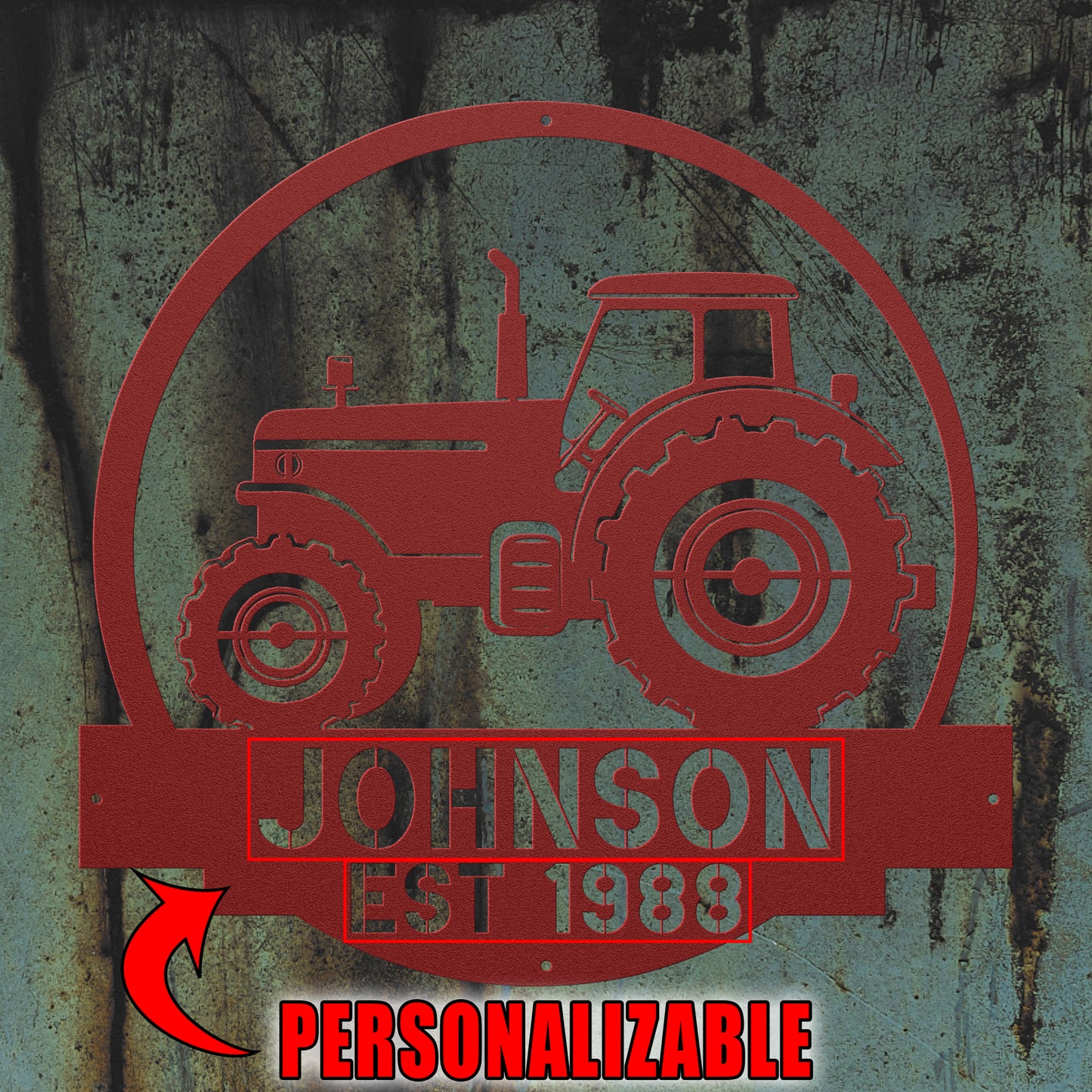 Tractor Barn Sign