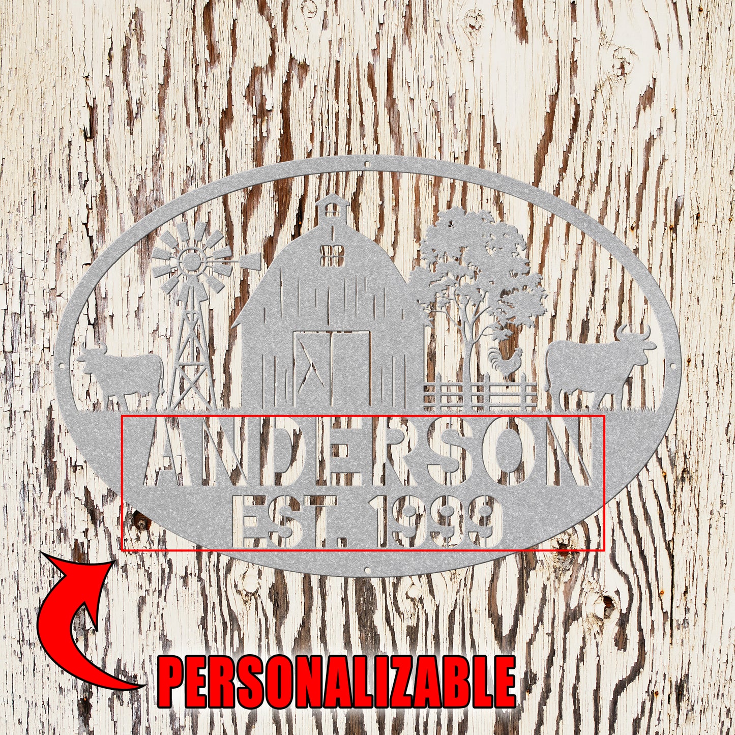 Family Farm Sign